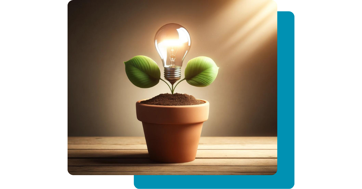 Growth Plant Lightbulb