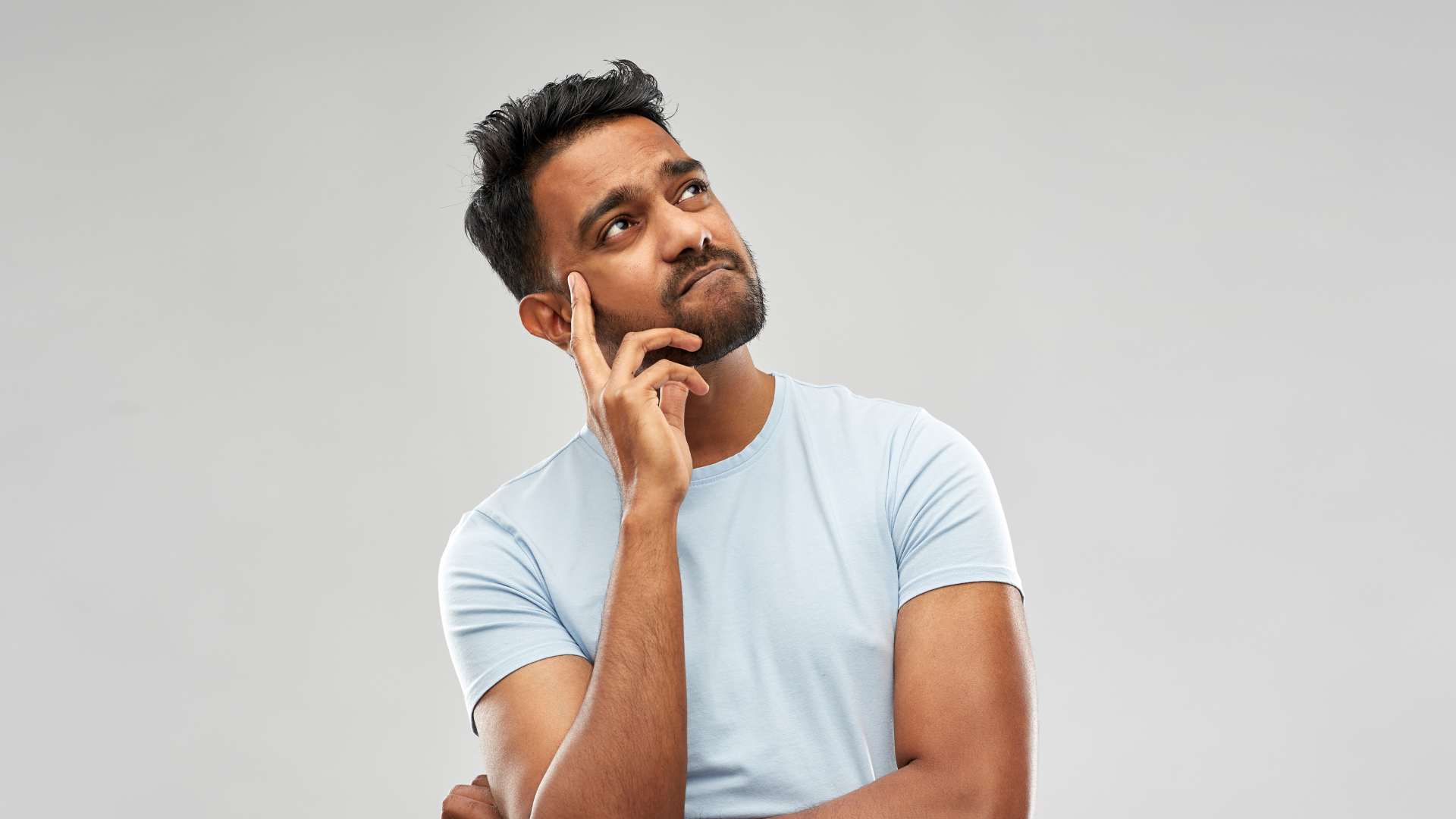 Male thinking about best credential management system